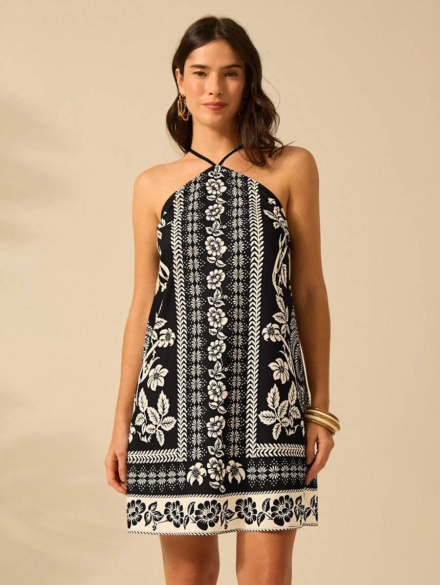 Vestido Halter Boho