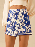 Short Porcelana Azul