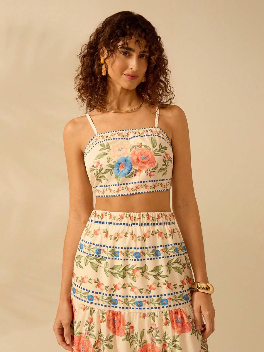 Top Jardín Boho
