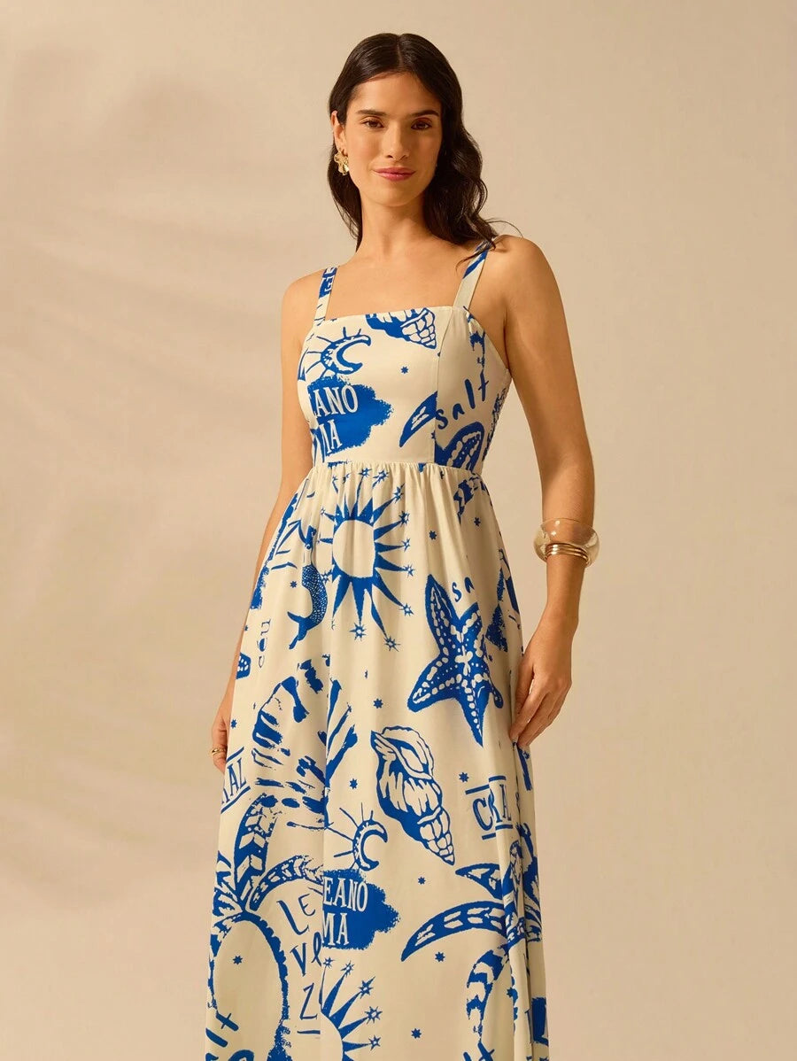 Vestido Costa Marina