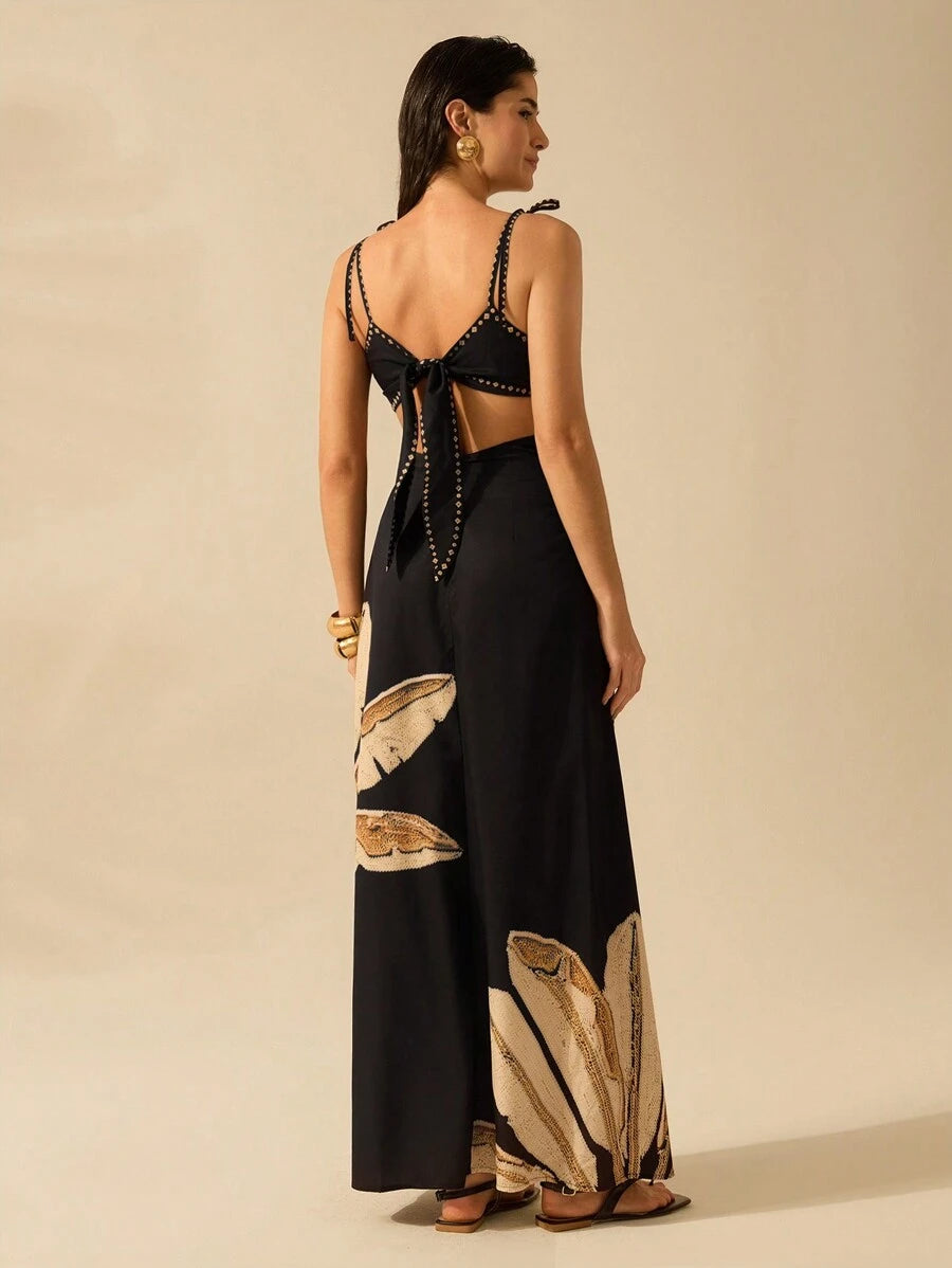 Vestido Palma Dorada