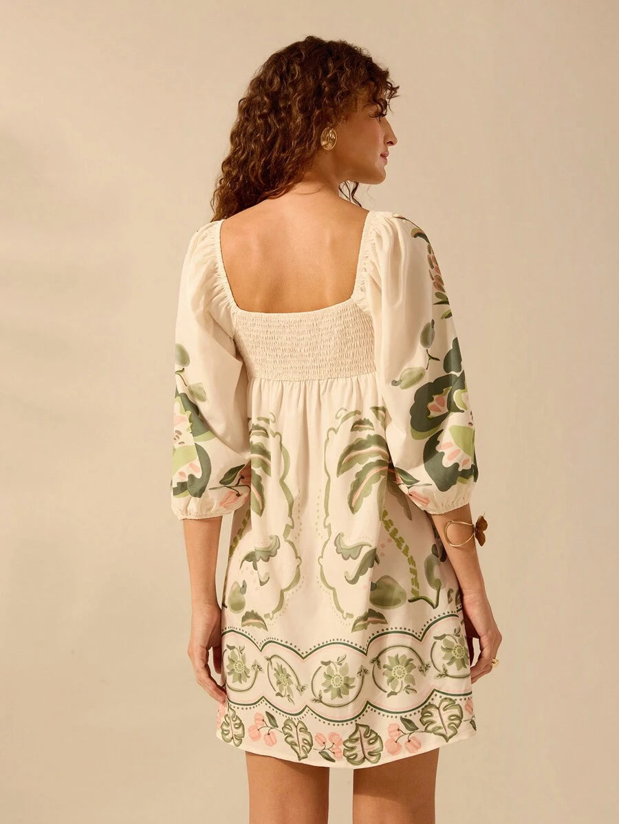 Vestido Jardín Rododendro