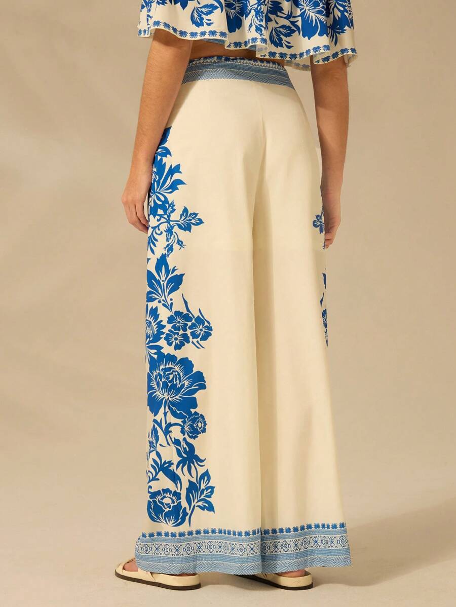 Pantalón Pantacourt “Azul Mar”
