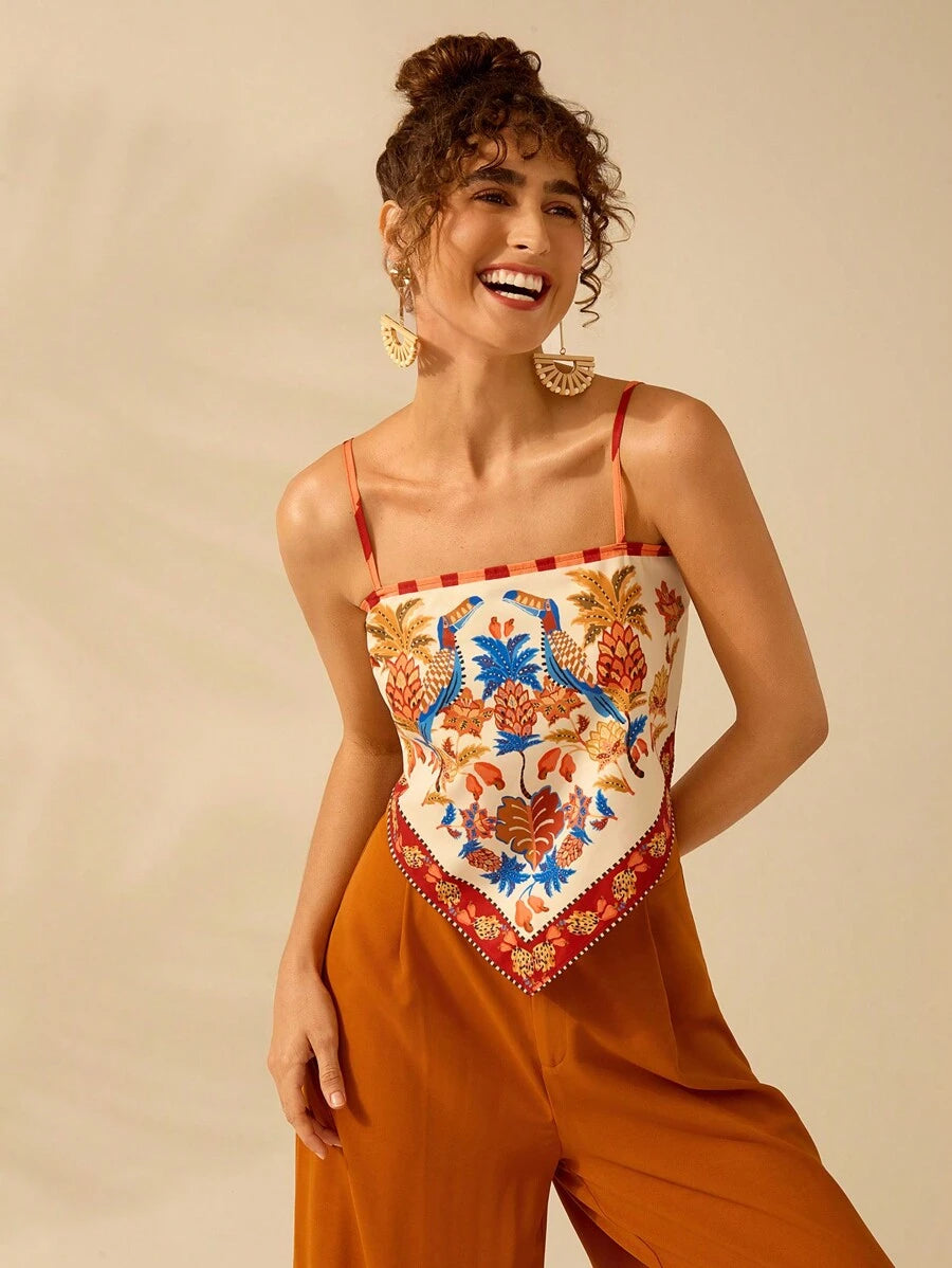 Top Bandana Tropical
