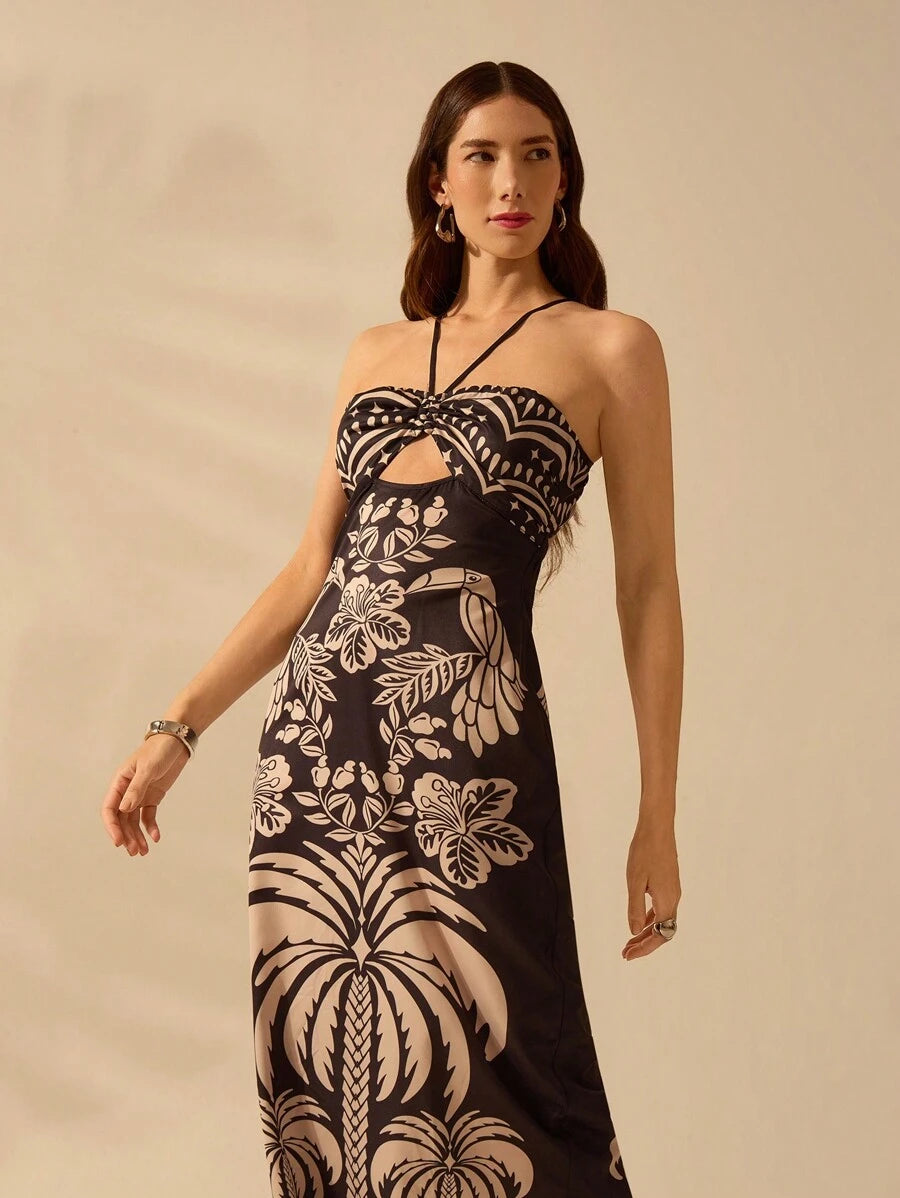 Vestido Ébano Palmera