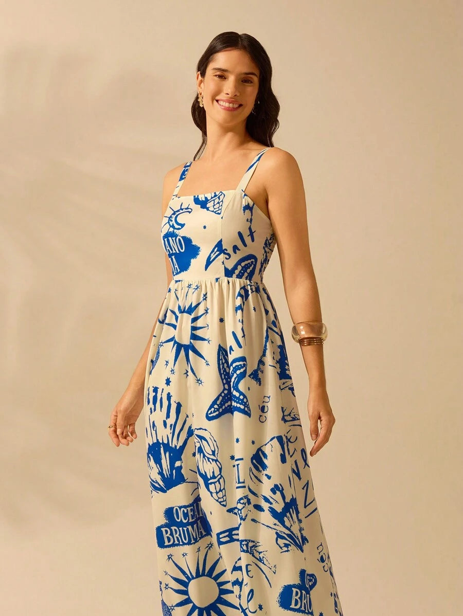 Vestido Costa Marina