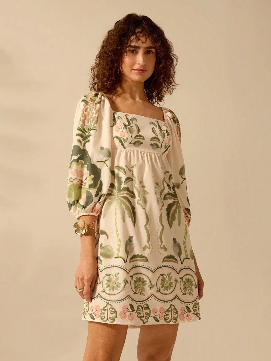 Vestido Jardín Rododendro