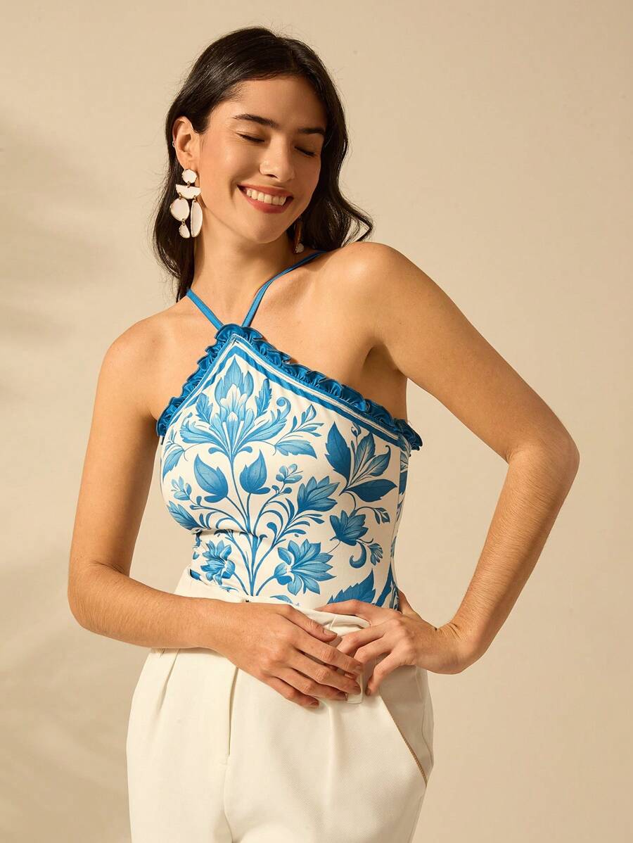 Body Azulejo Halter