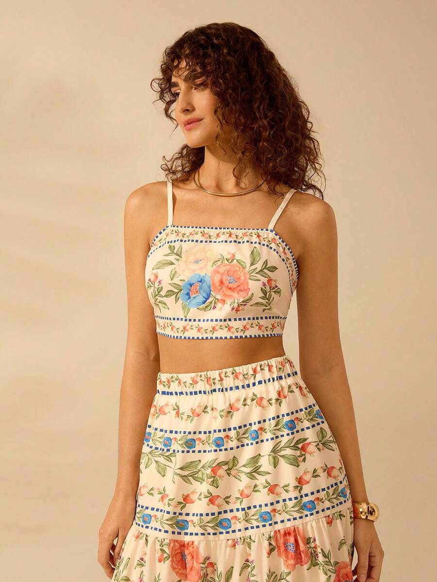 Top Jardín Boho
