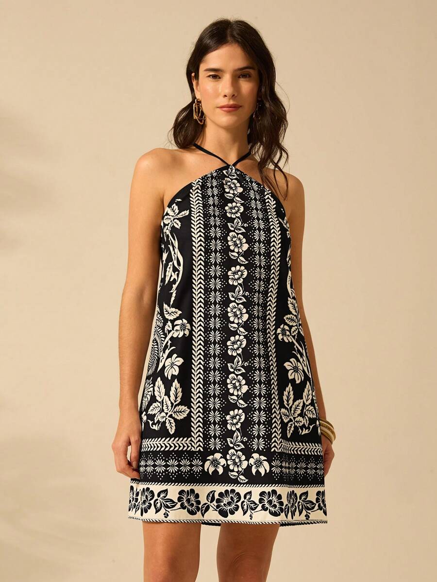 Vestido Halter Boho