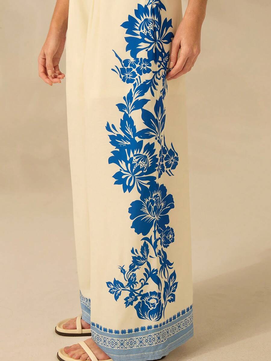 Pantalón Pantacourt “Azul Mar”