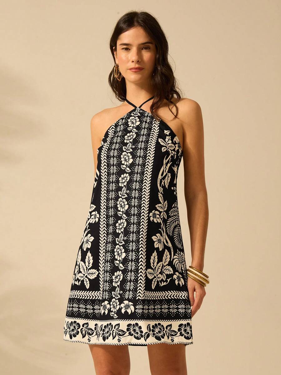 Vestido Halter Boho