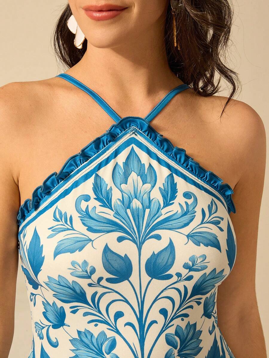 Body Azulejo Halter