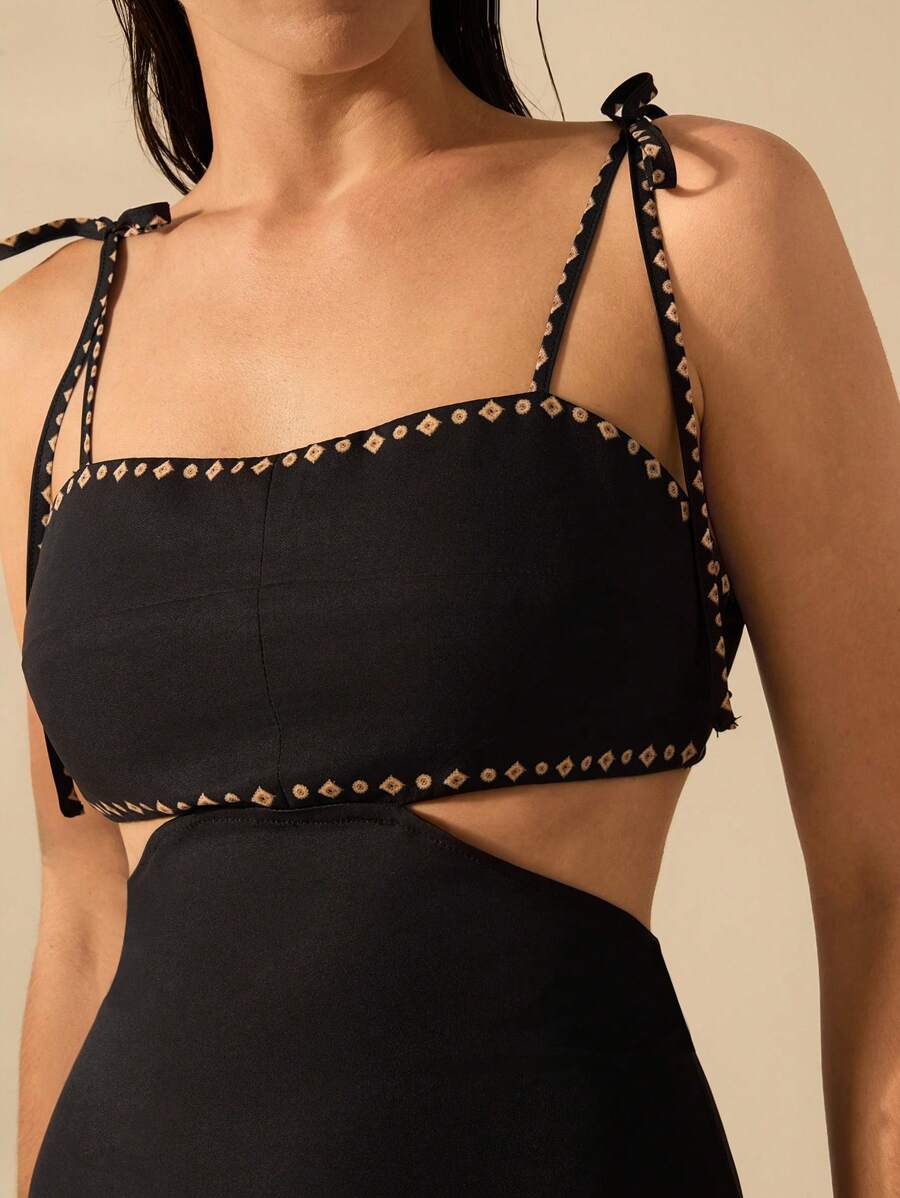 Vestido Palma Dorada