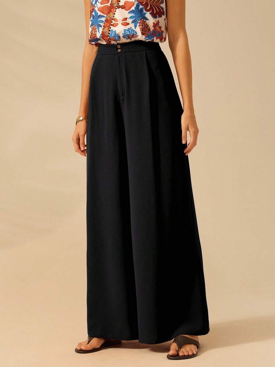 Pantalón Palazzo “Brisa Negra”