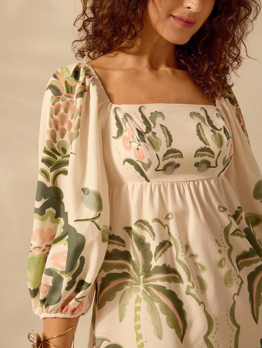 Vestido Jardín Rododendro
