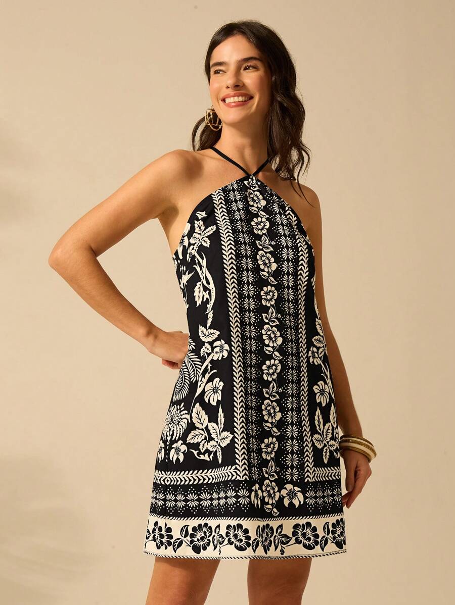 Vestido Halter Boho
