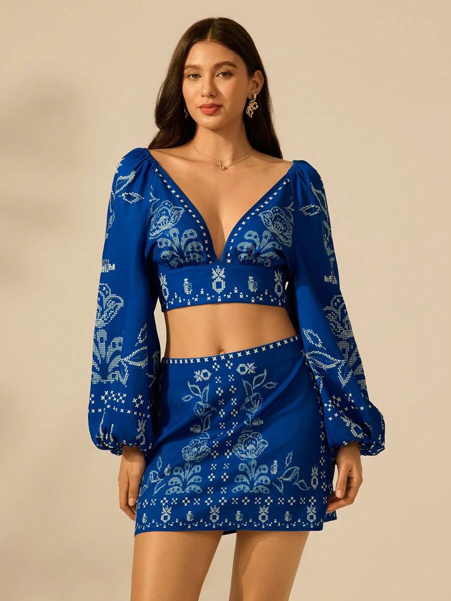 Top Safira Bordado