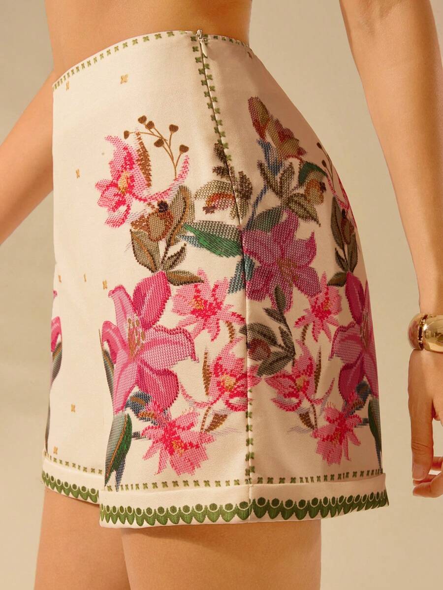 Short Mini Boho “Jardín”