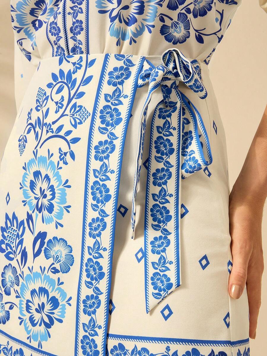 Falda Amalfi Azul