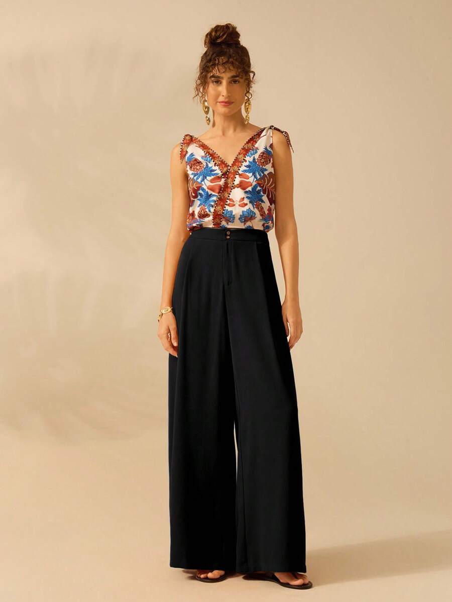 Pantalón Palazzo “Brisa Negra”